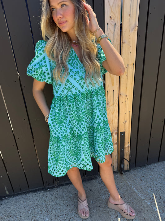 Jacey Eyelet Dress