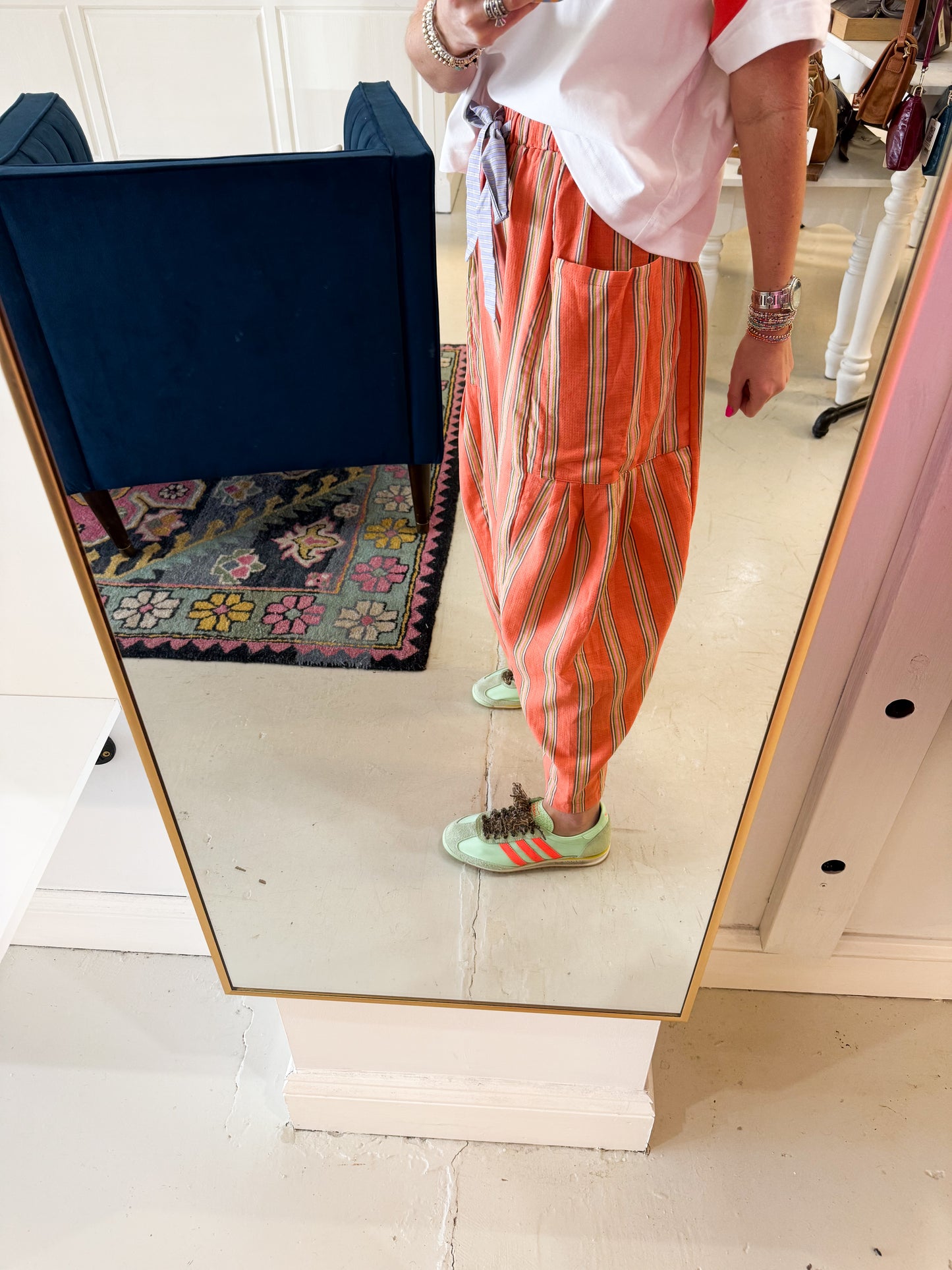 Blake Tangerine Pants