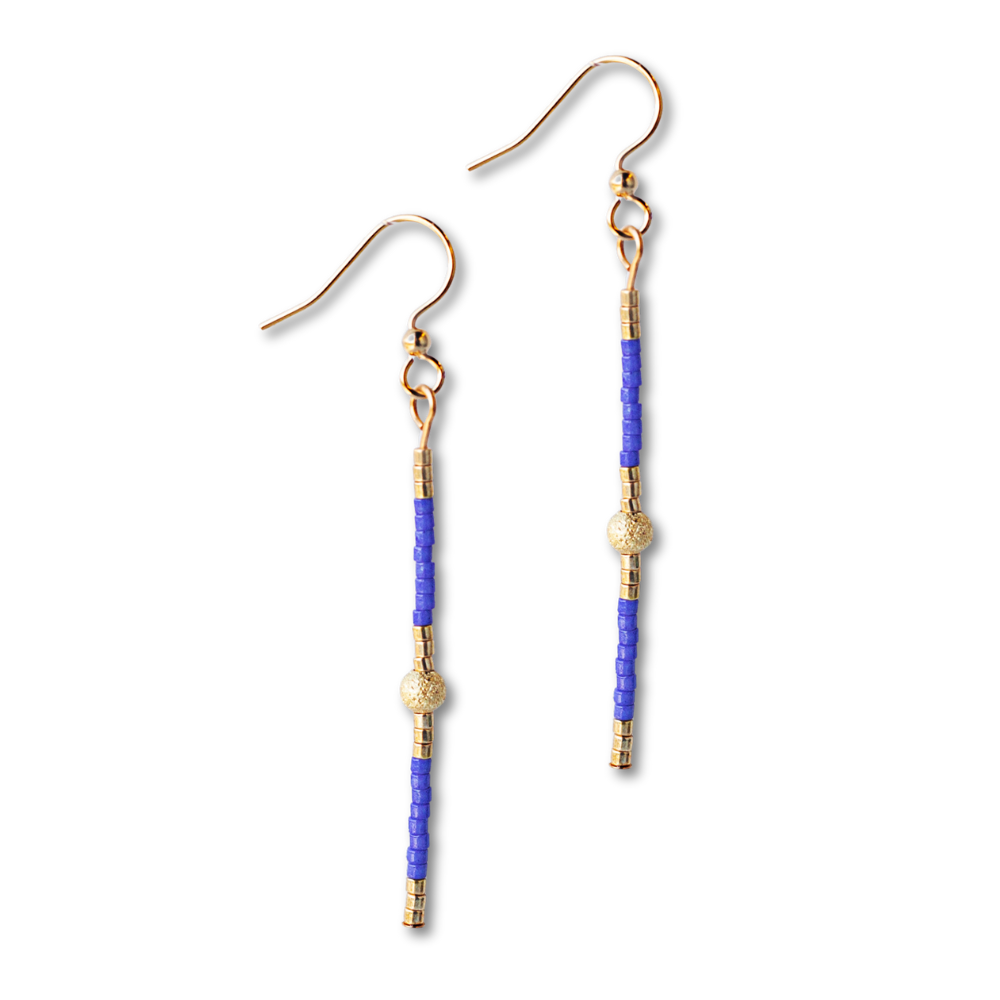 Sprinkles Earrings: Periwinkle