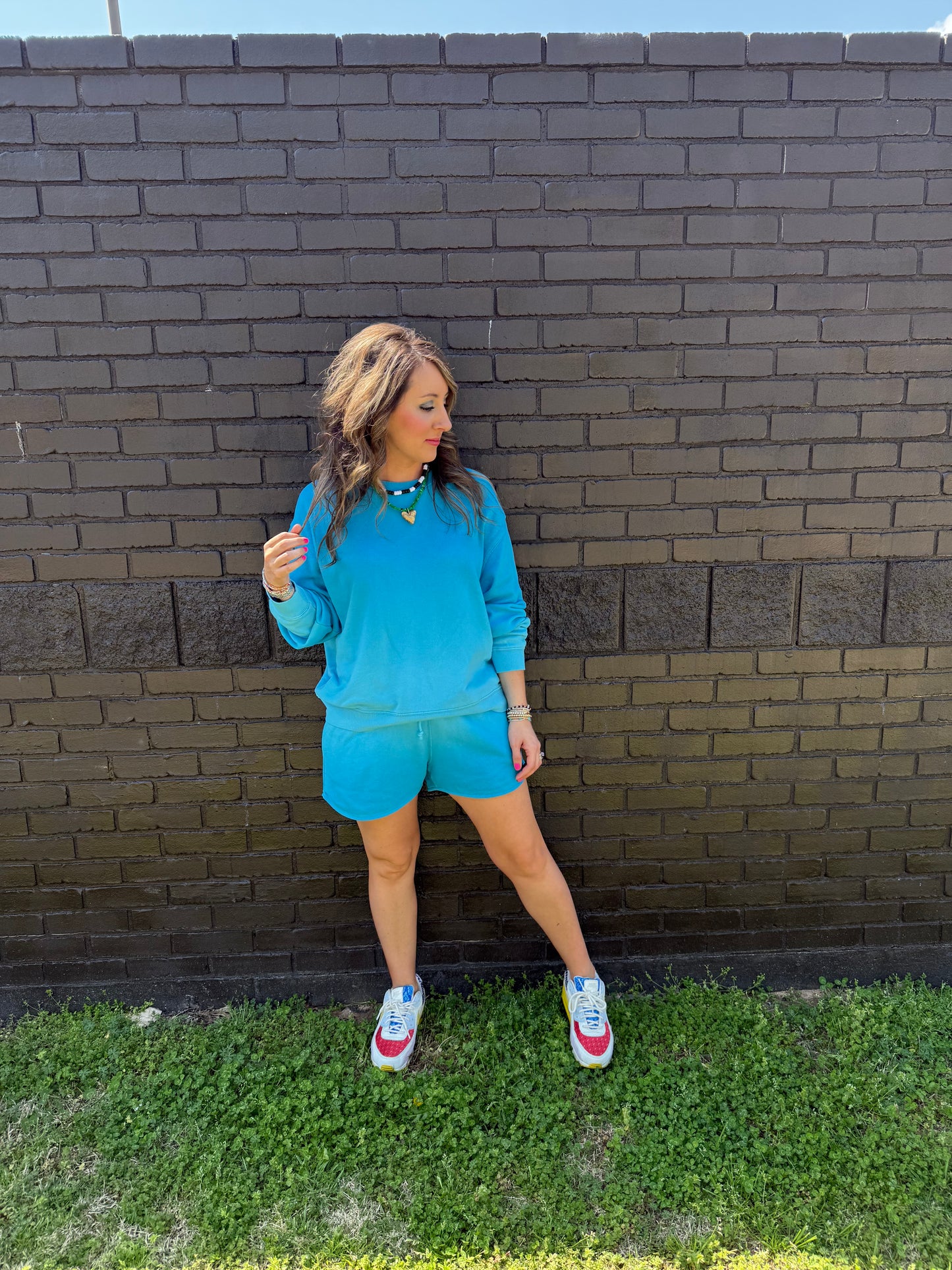 Yara Blue Shorts