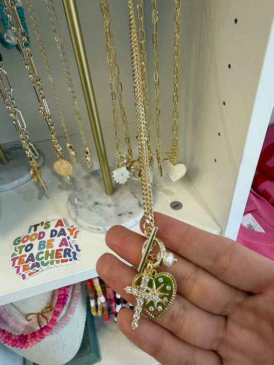 Heart/Cross Necklace