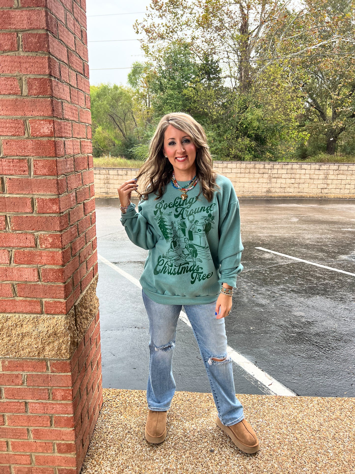 Rockin Around The Christmas Tree Sweatshirt