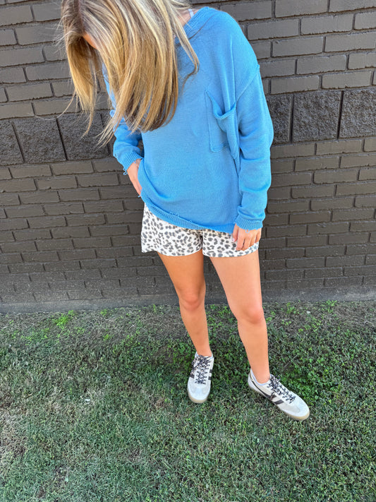 Z Supply Luxe Leopard Short