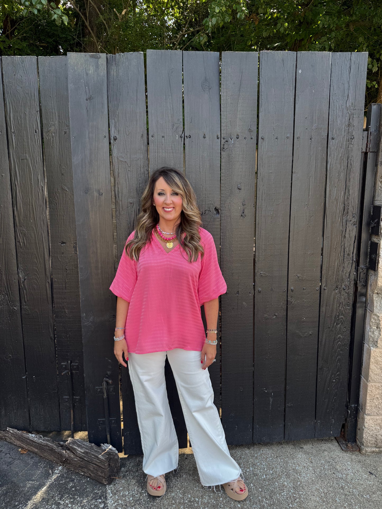 Pops of Peony Top