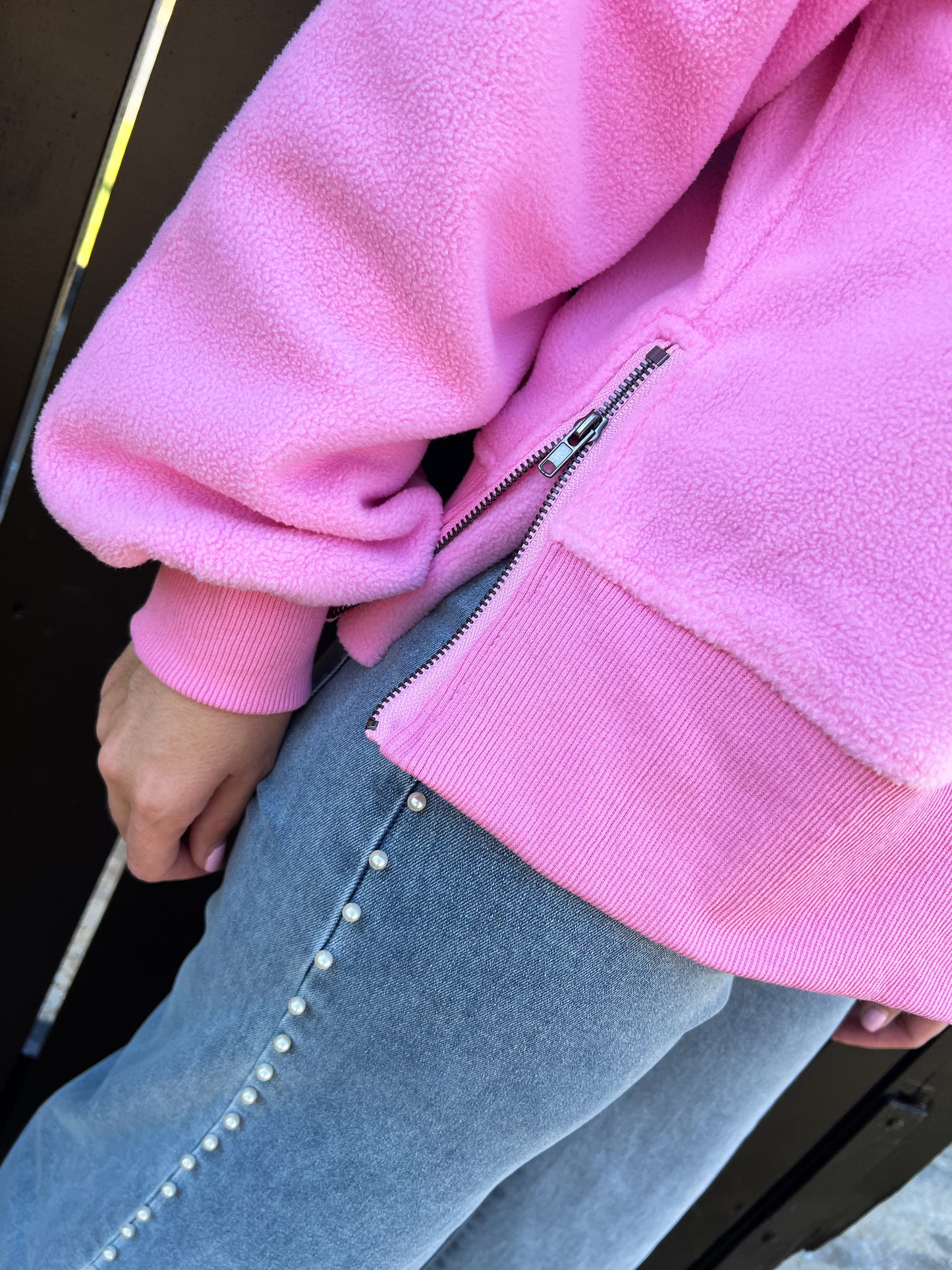 Punchy Pink Pullover