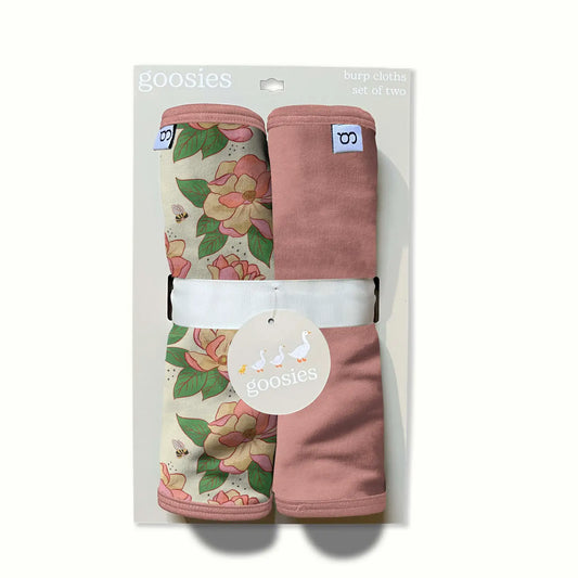 Goosies Magnolias Burp Cloths
