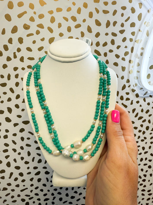 Sugar Coast Necklace Turquoise