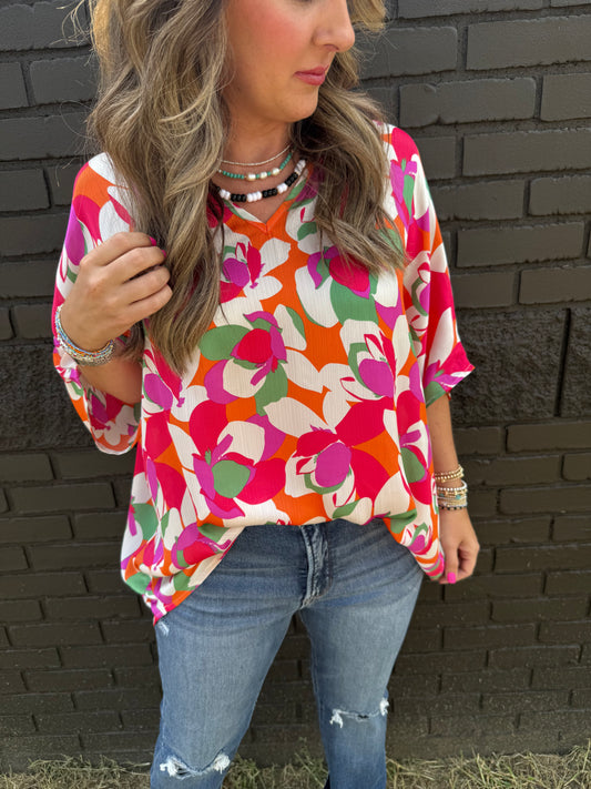 Averie Floral Top
