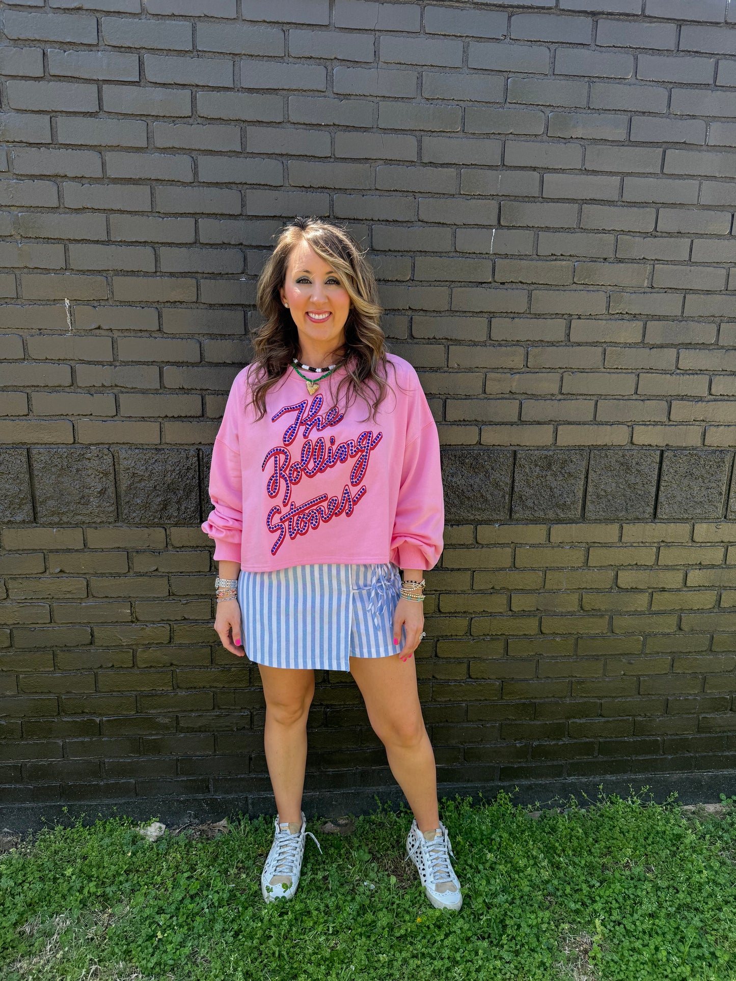 Billie Stripe Skort