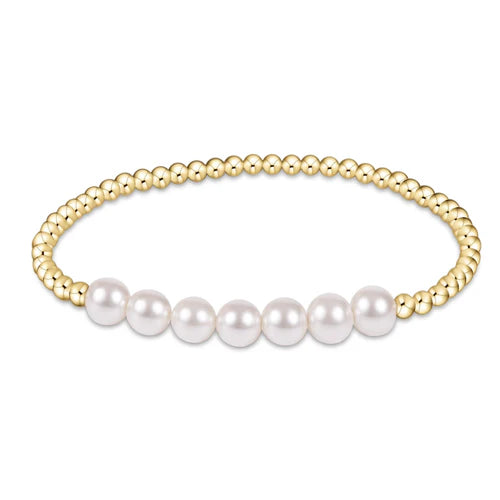 E Newton Beaded Bliss Pearl 6mm Bracelet – Sisters