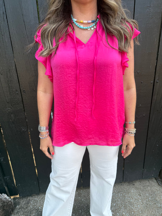 Keira Pink Top