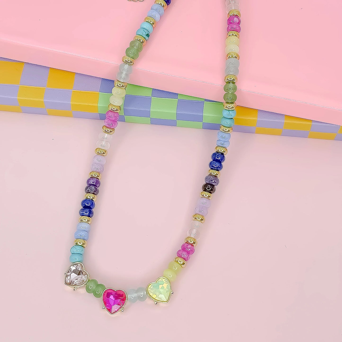 Heartbeat Gems Necklace