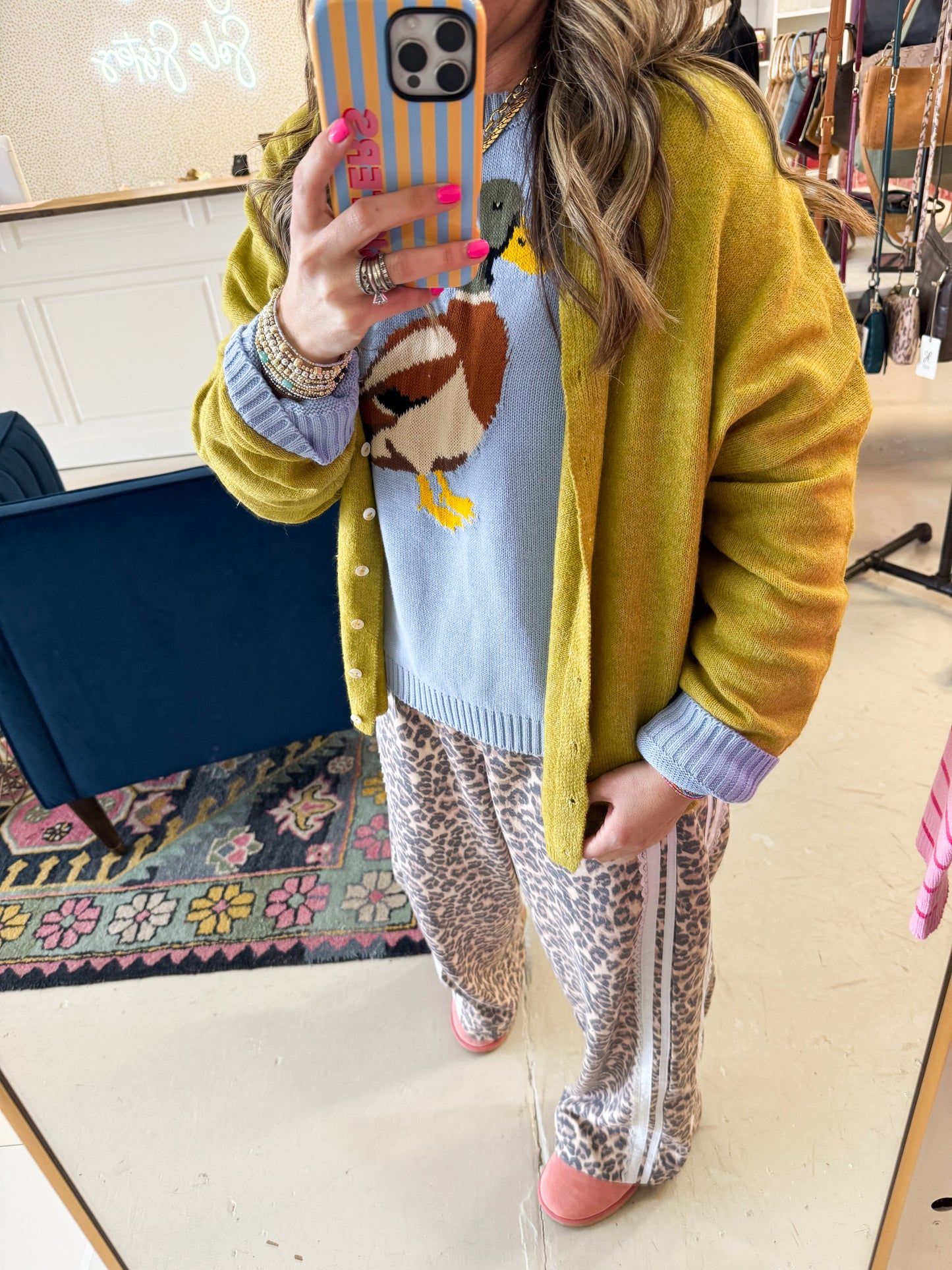 Piper Cardigan Mustard