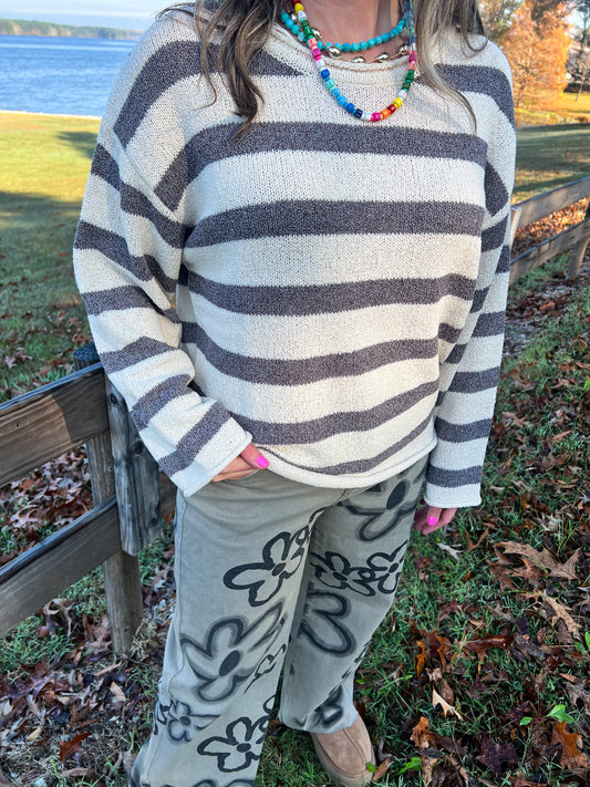 Emmie Stripe Sweater