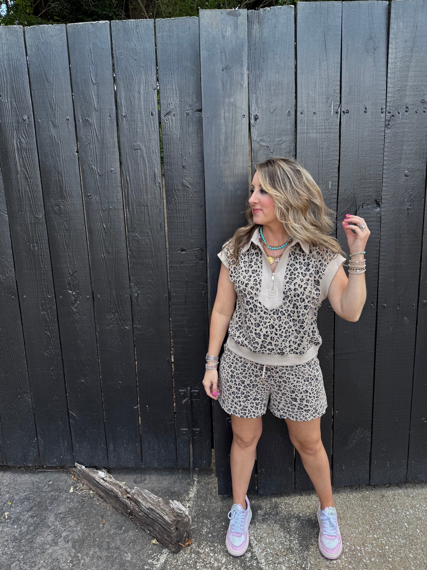 Lulu Leopard Shorts
