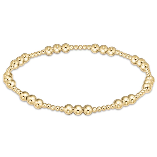 E Newton Classic Gold Joy 4mm Bracelet
