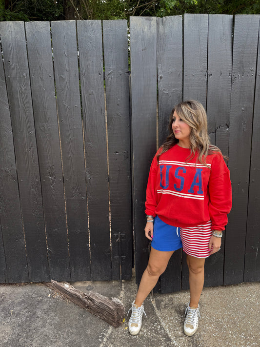 Z Supply USA Sunday Sweatshirt