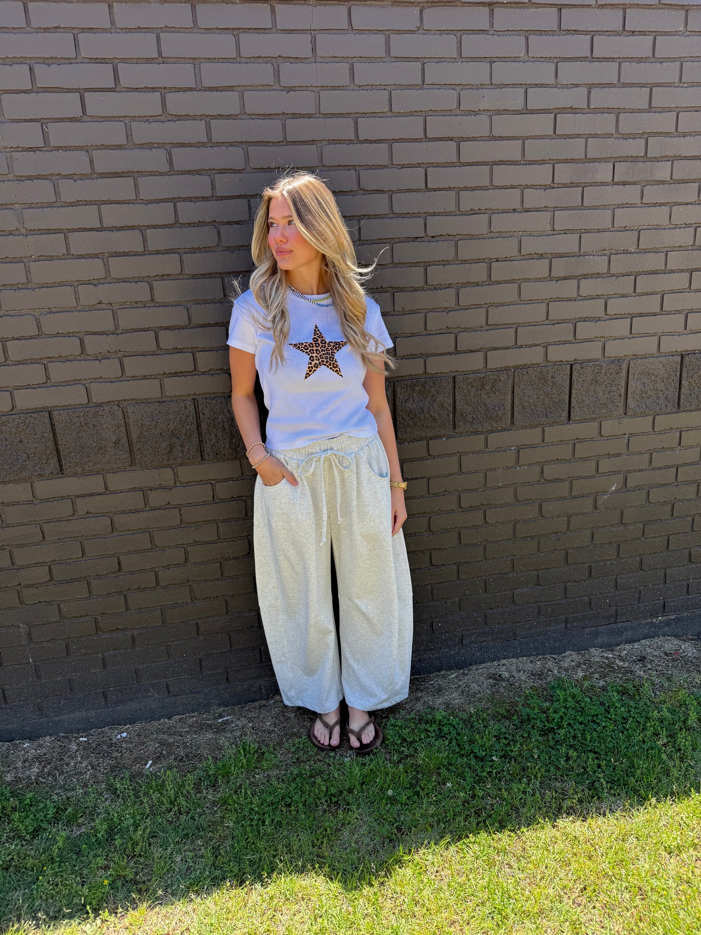 Leopard Stars Tee