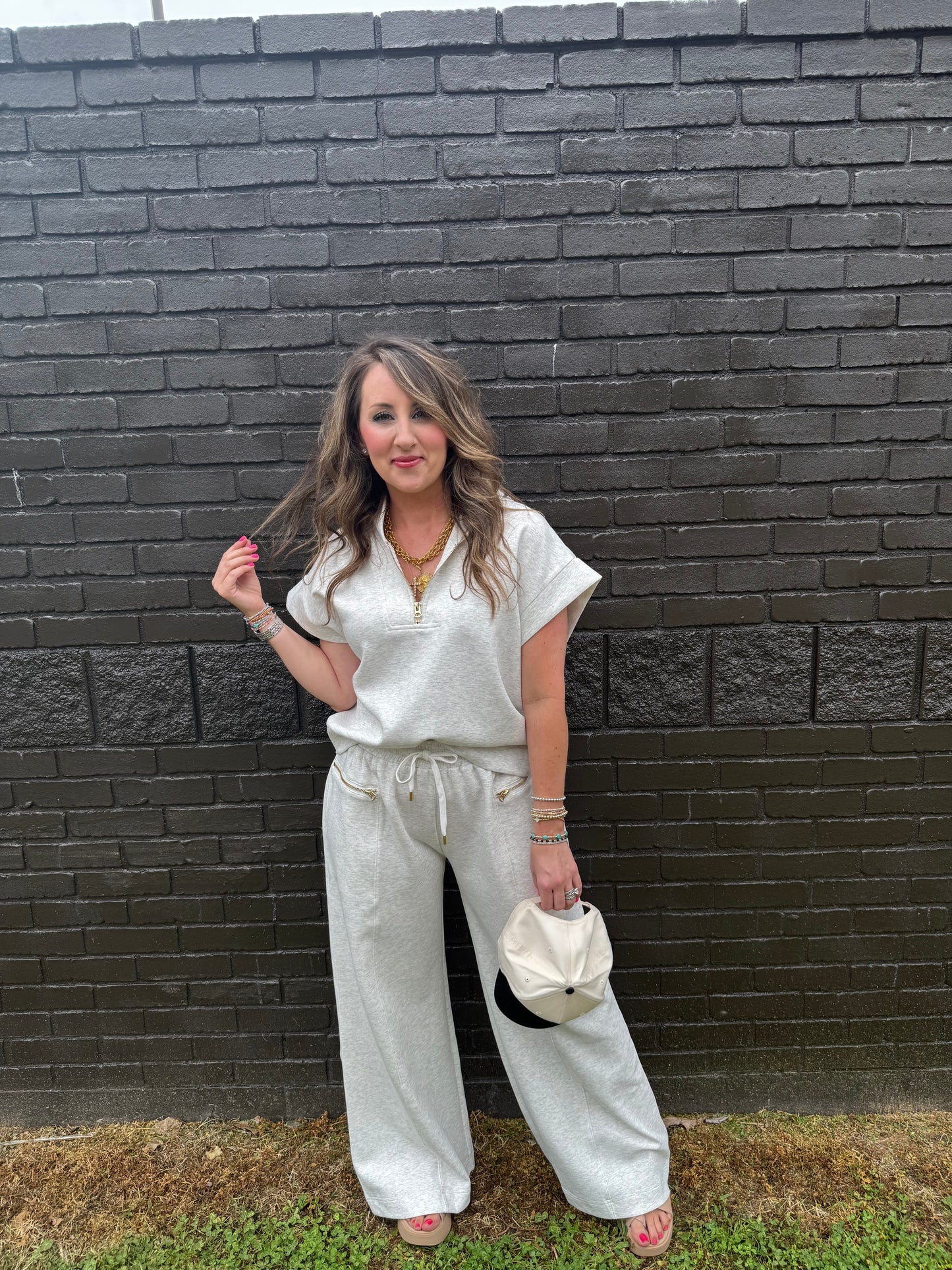 Scuba Top Grey