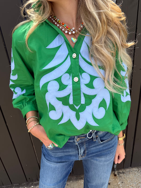 Maxwell Green Top