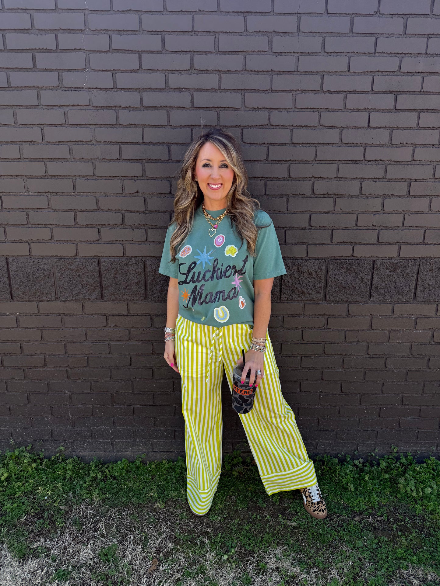 Luckiest Mama Tee