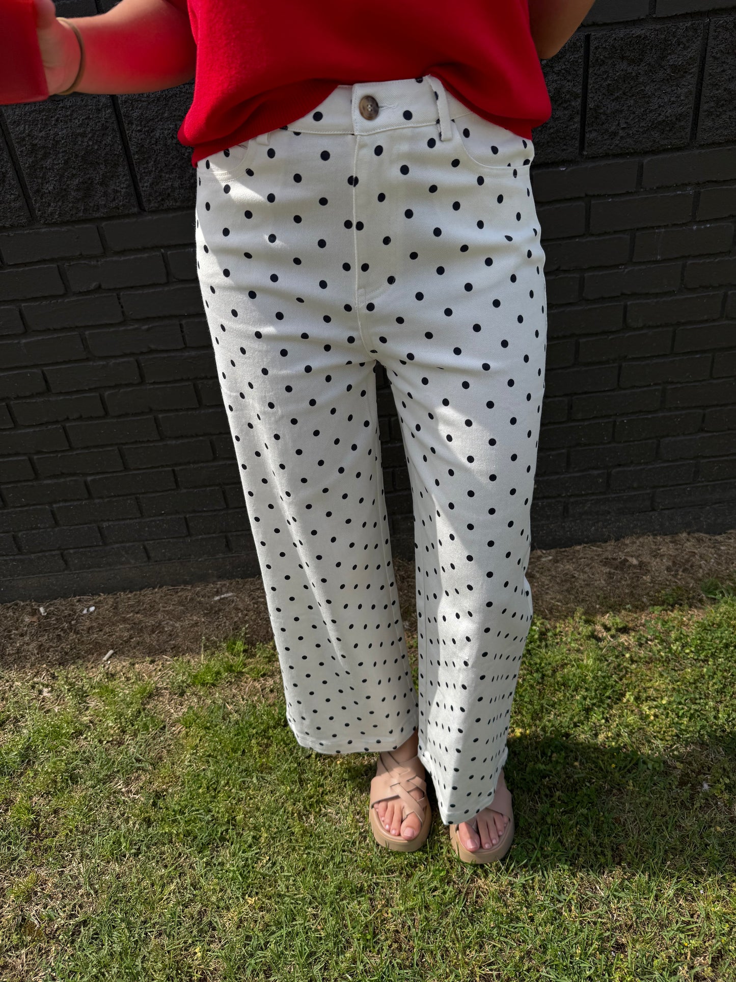 Dottie White Pants