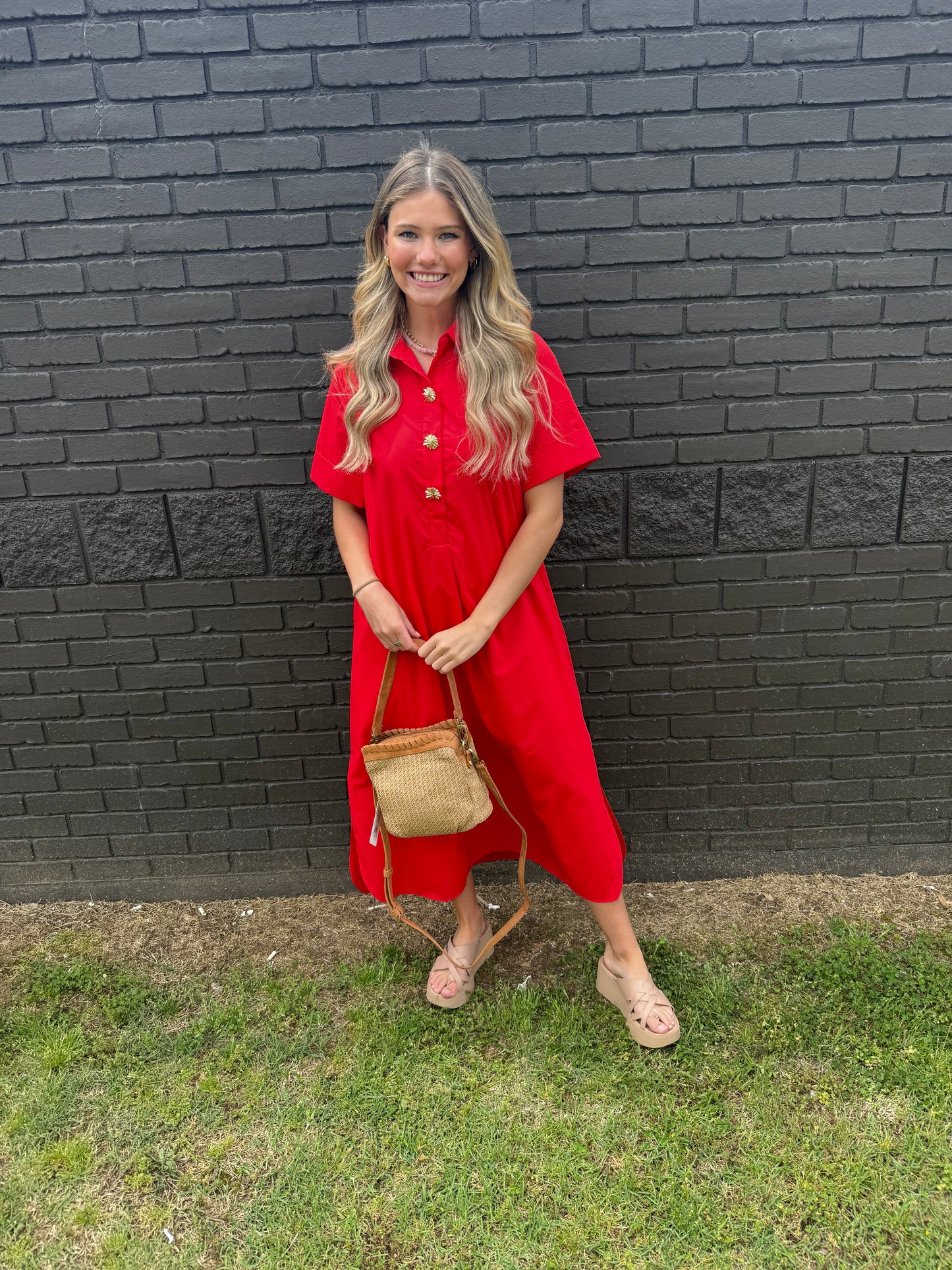 Darling Red Midi