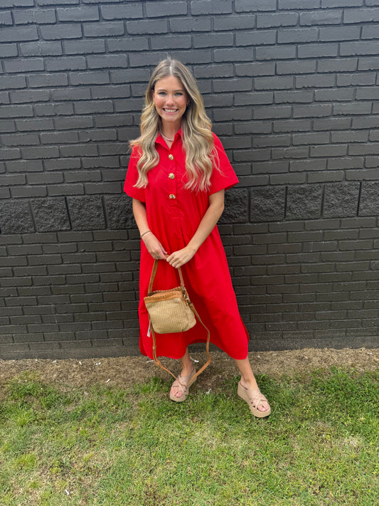 Darling Red Midi