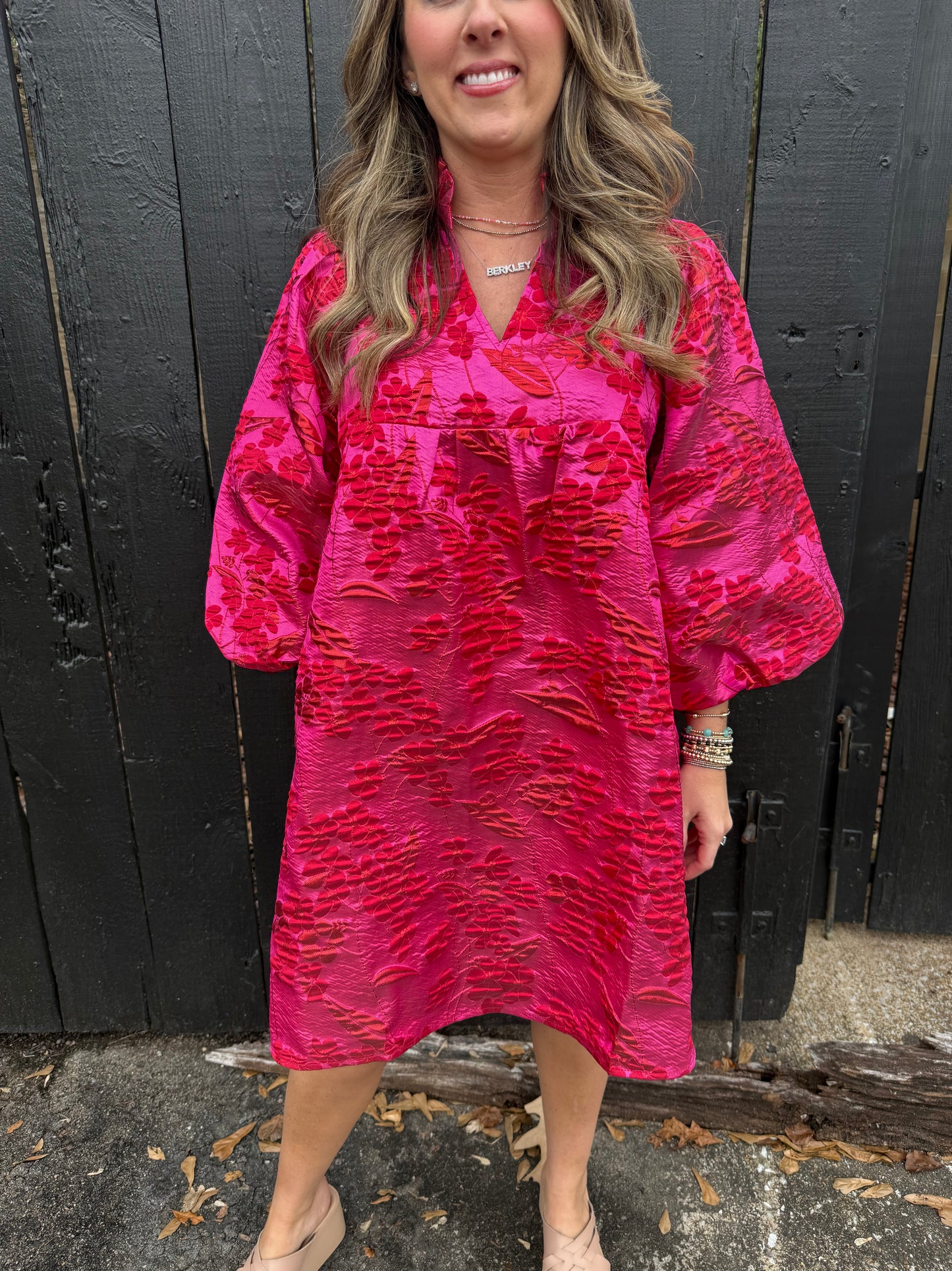 Holidaze Pink Dress
