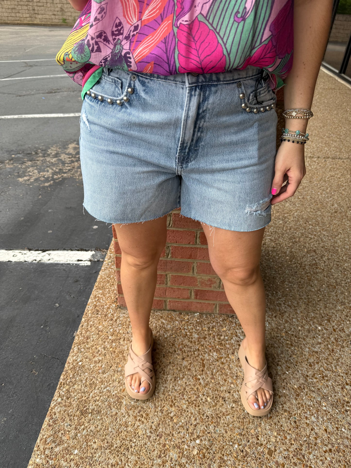 Penny Stud Shorts