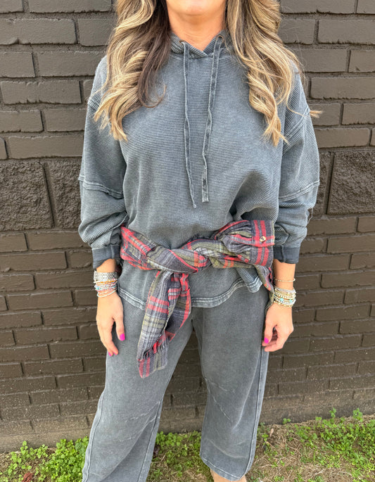 Sophie Charcoal Hoodie