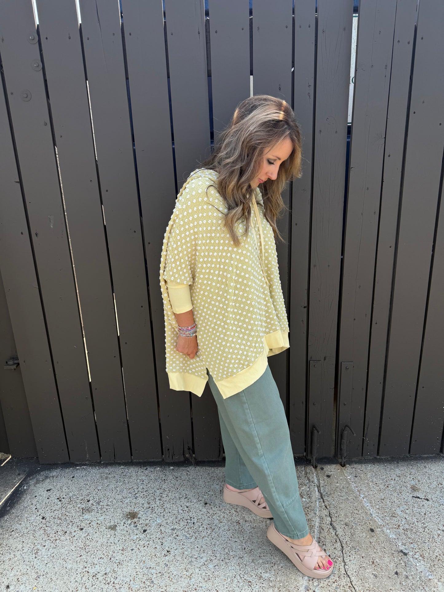 Tate Textured Banana Top