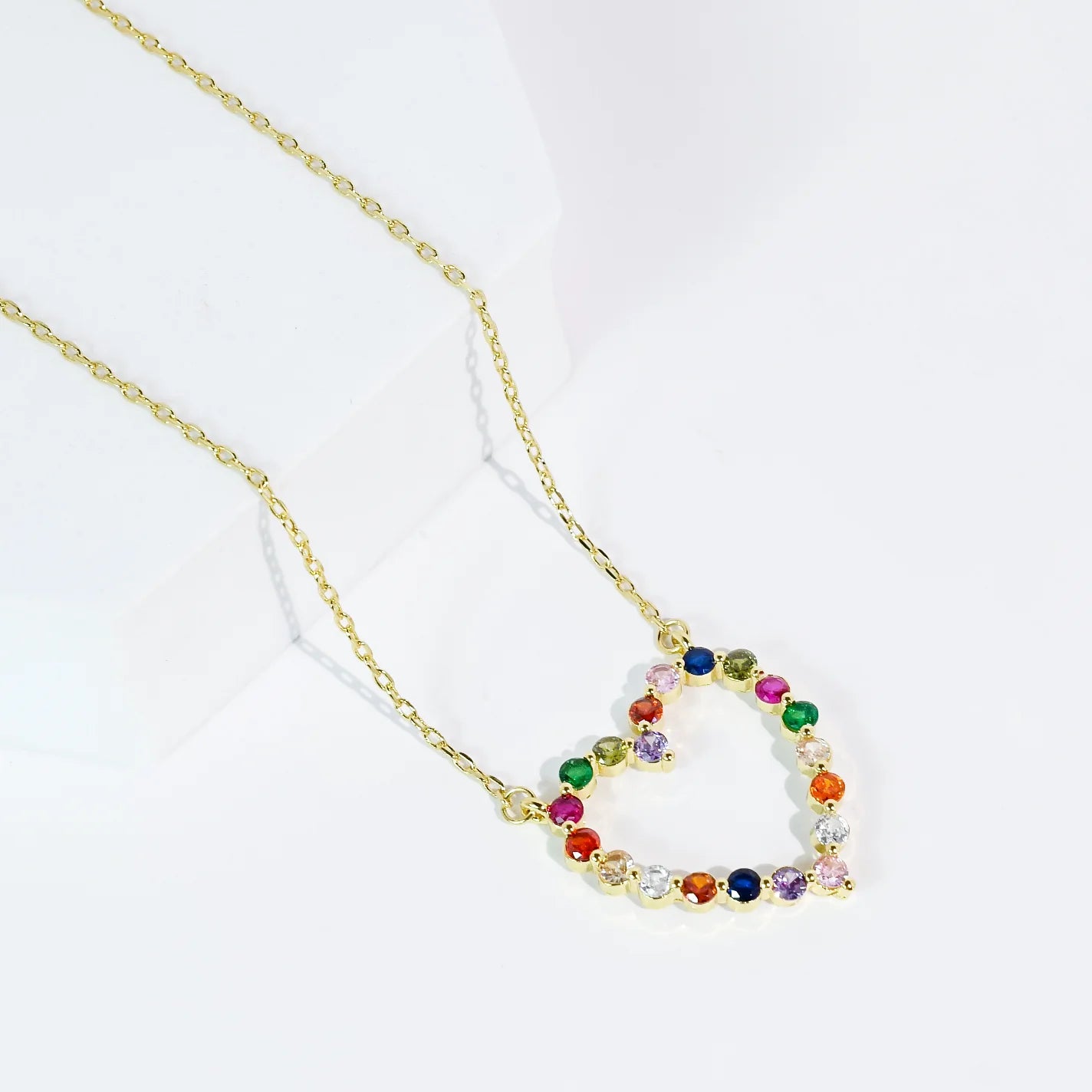 Sparkle Heart Necklace