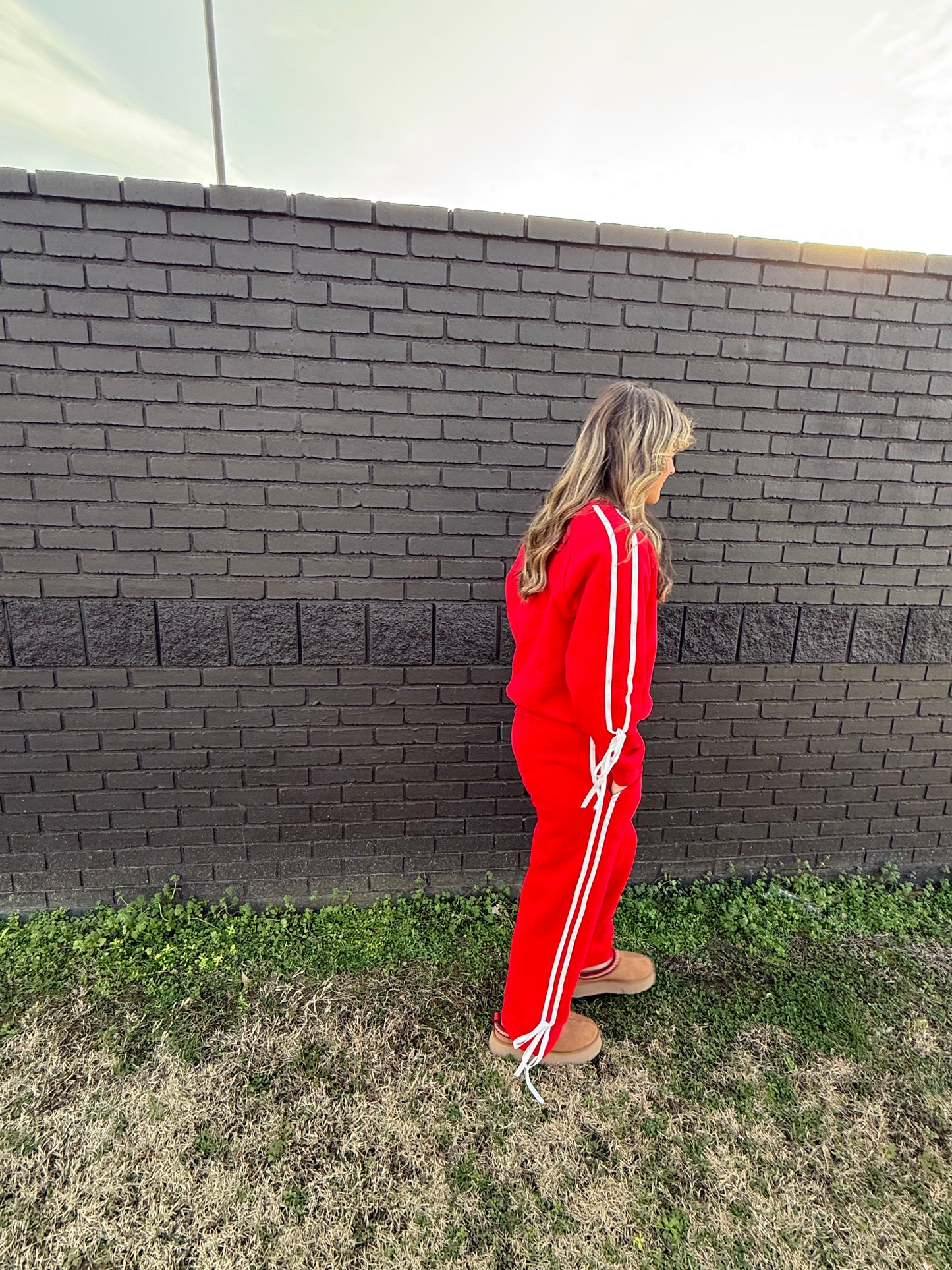 Racing Red Pants