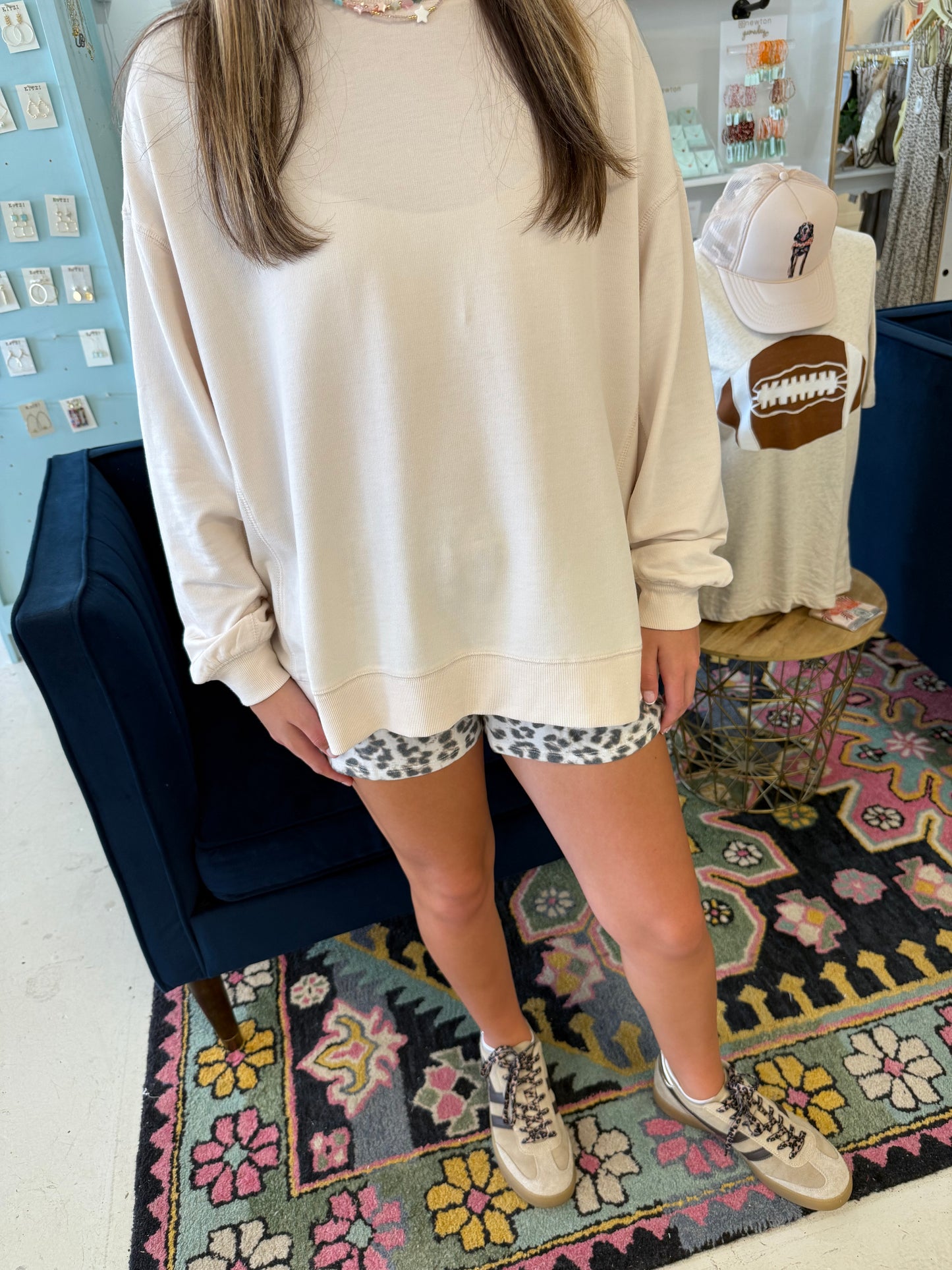 Z Supply Luxe Leopard Short