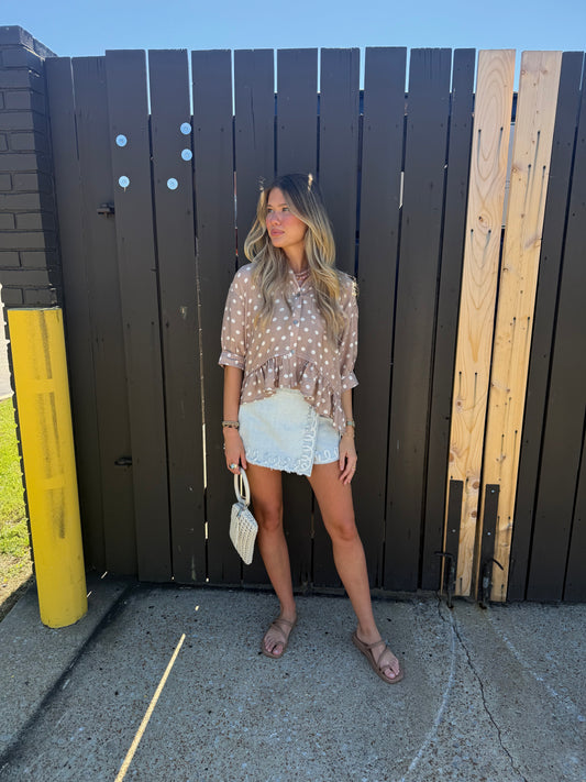 Jules Polka Dot Top