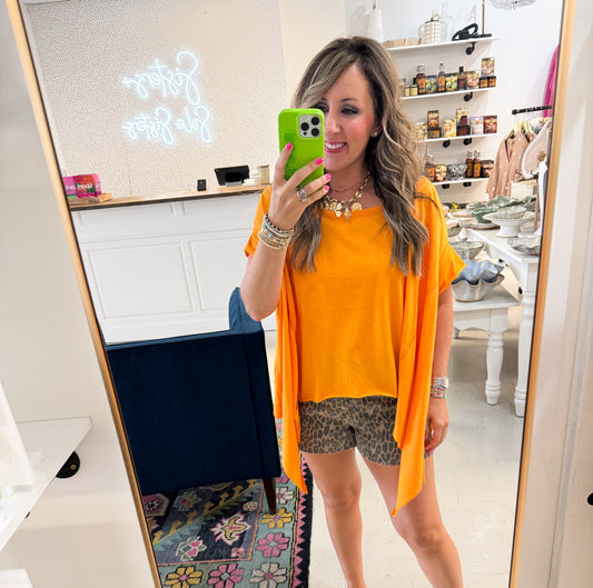 Juliet Orange Top