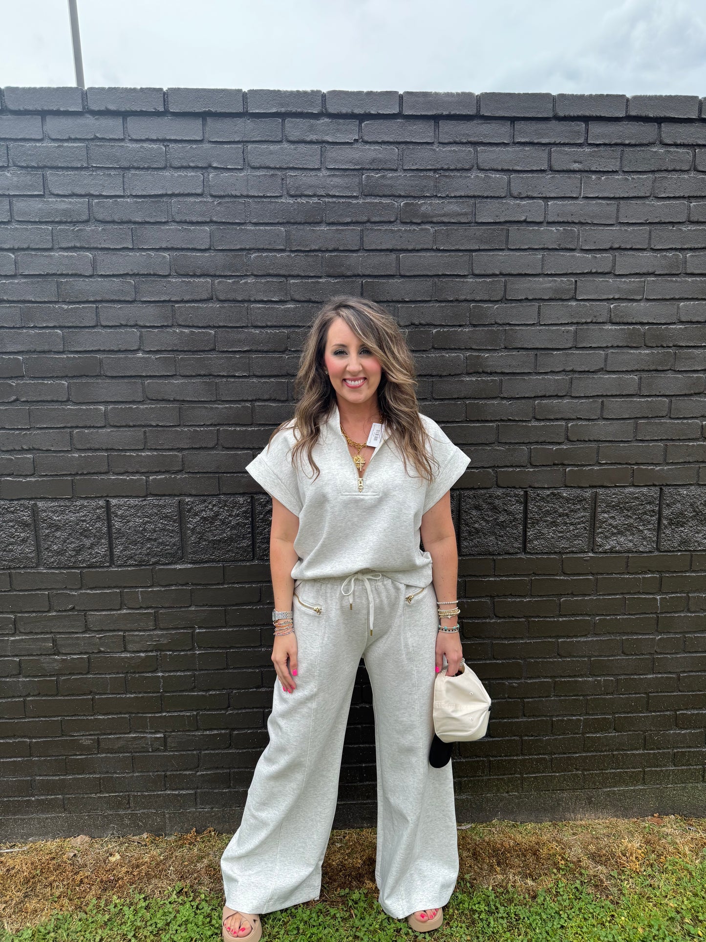 Scuba Top Grey