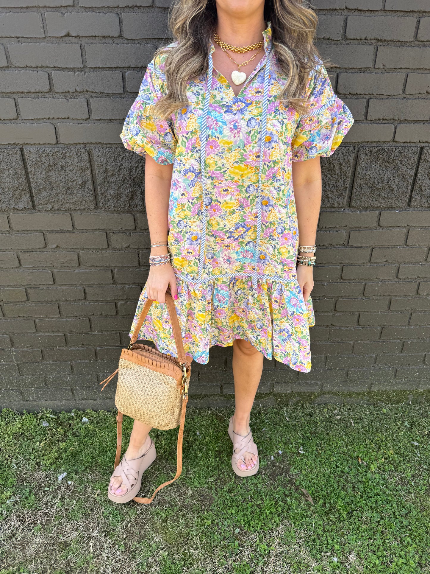 Collins Floral Dress
