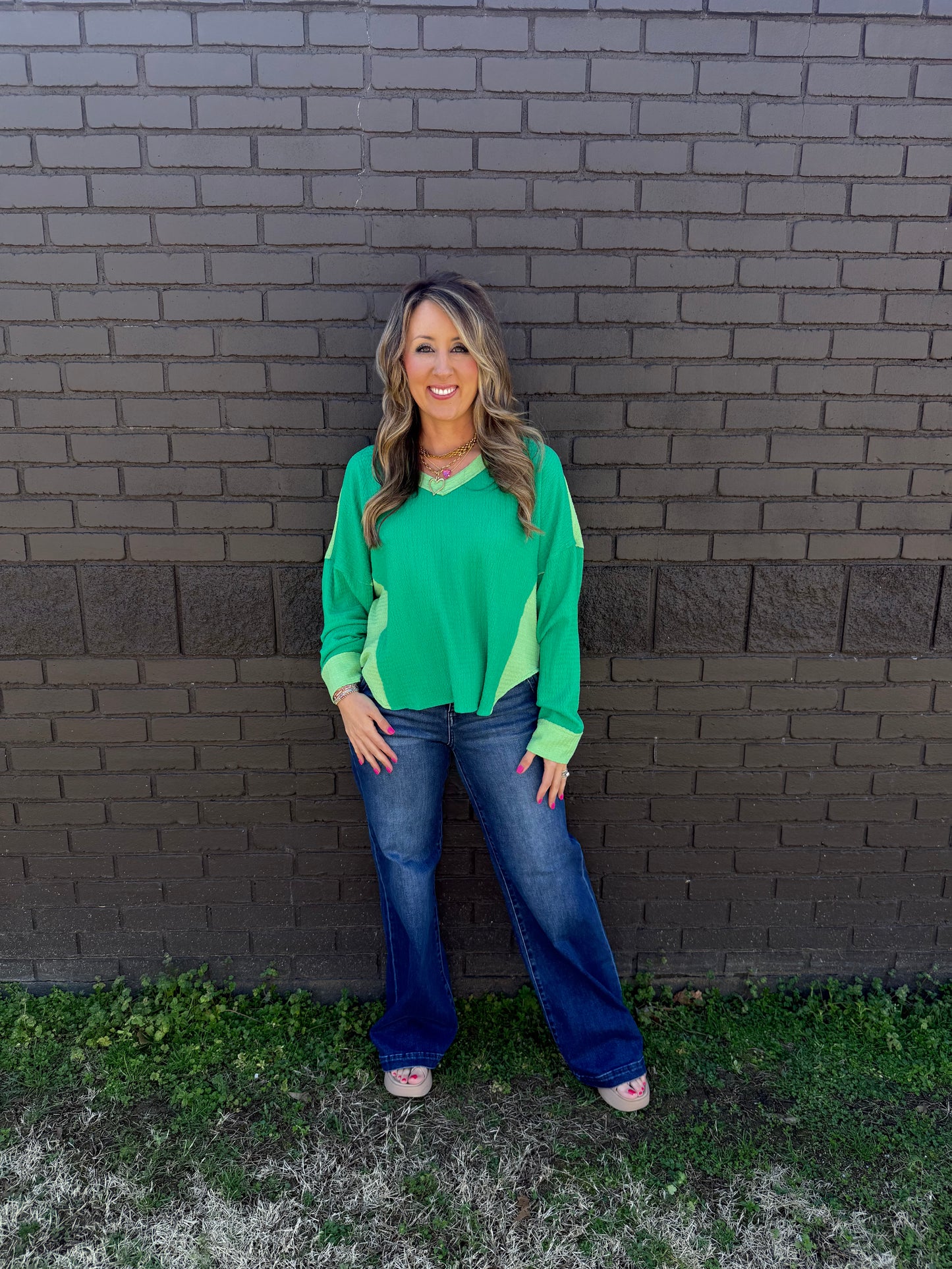 Lula Green Top