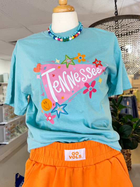 Tennessee Whimsy Pennant Tee