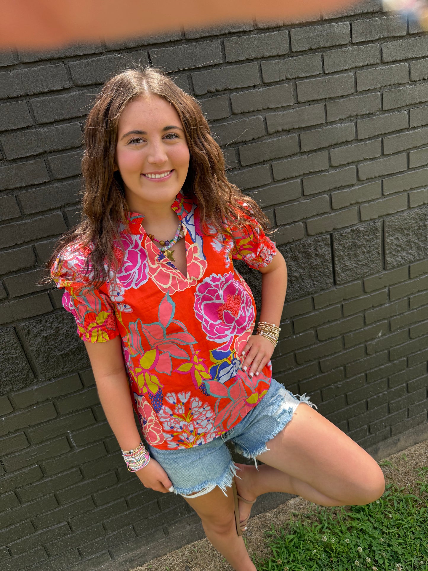 Reign Floral Top