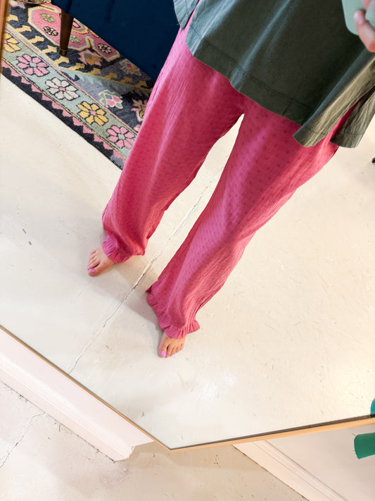 Daisy Dot Berry Pants
