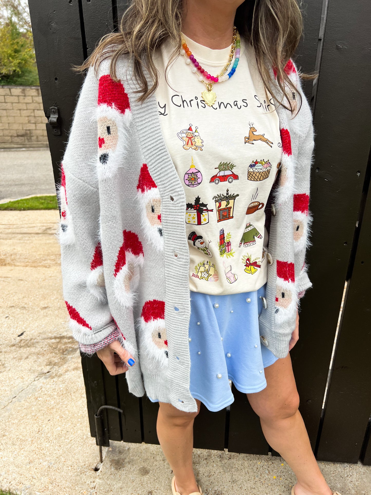 Santa Smiles Cardigan