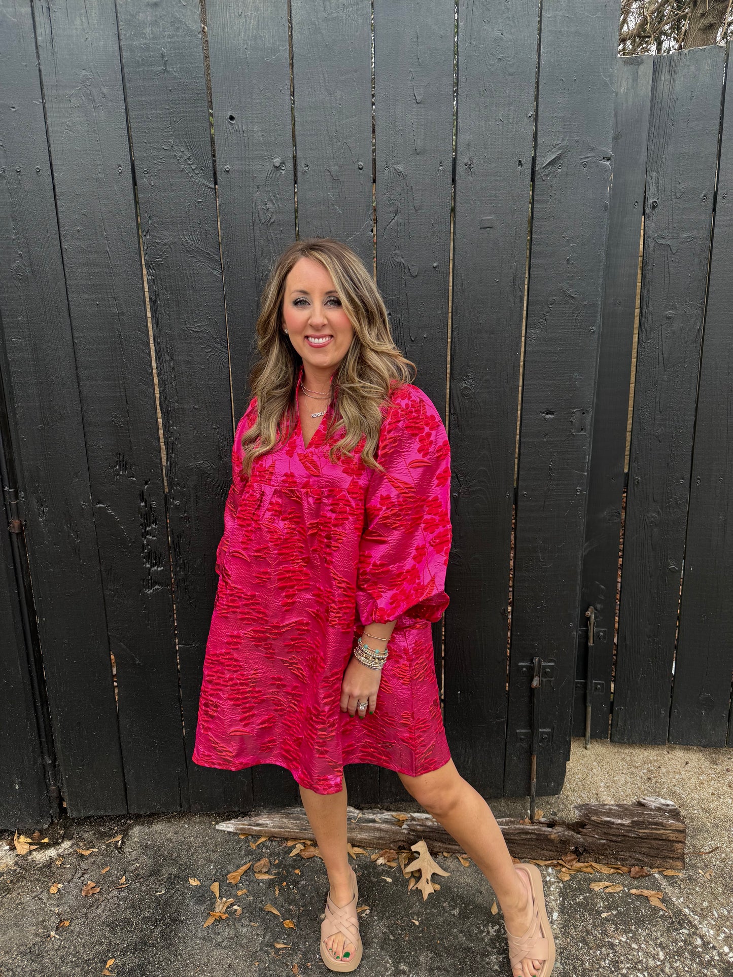 Holidaze Pink Dress