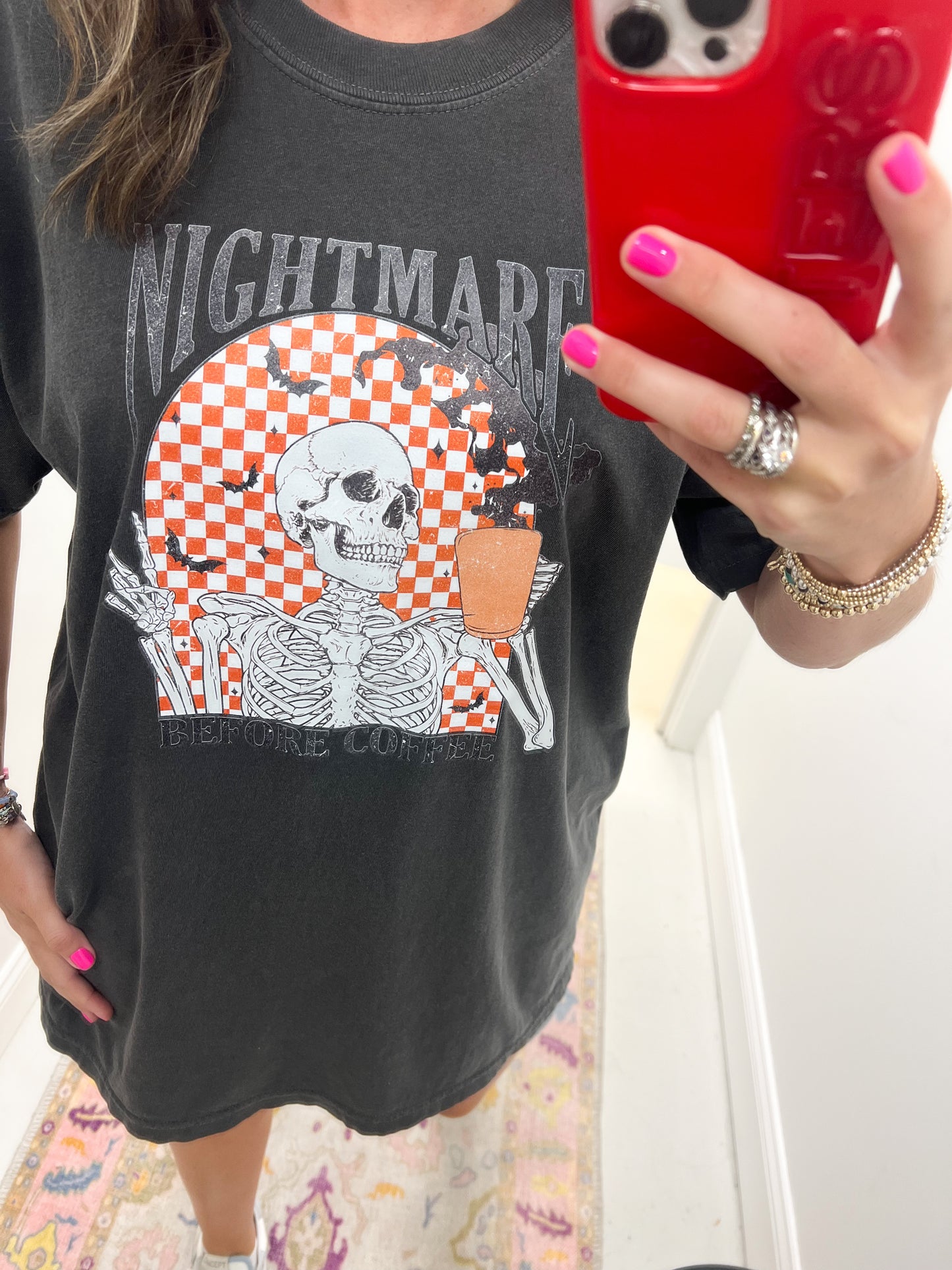 Nightmare Before Coffee Tee