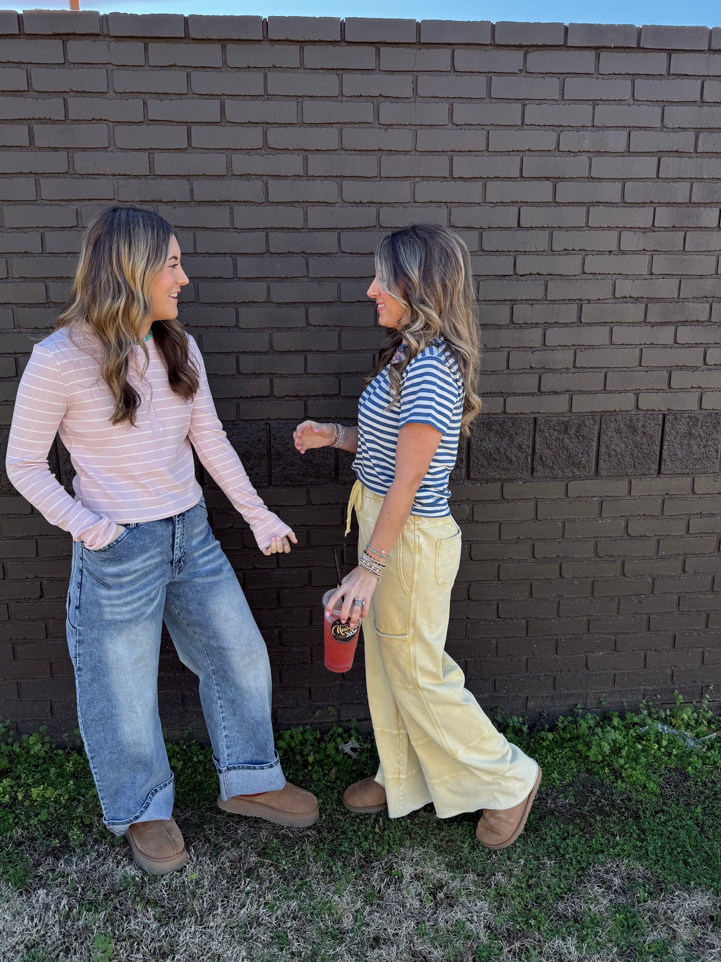 Z Supply Ferris Henley Striped Top