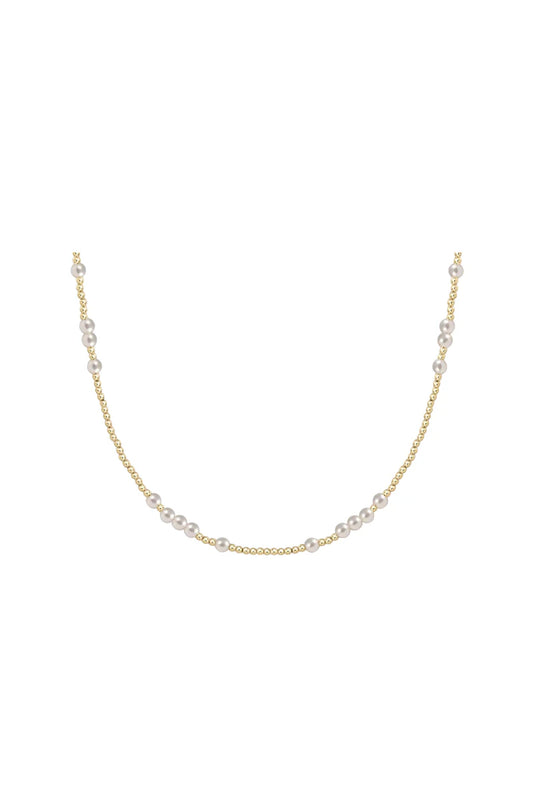 E Newton 15” Hope Pearl Choker 4mm