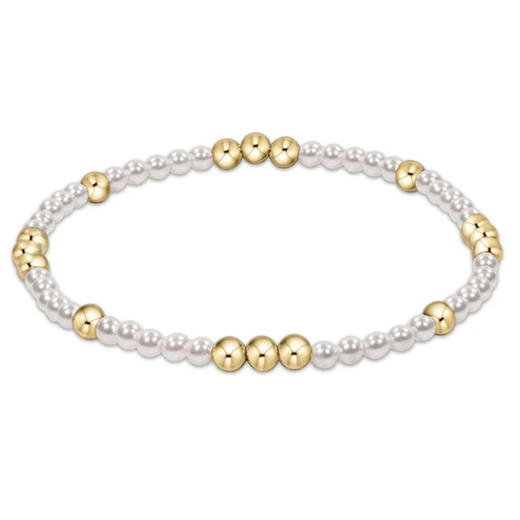 E Newton Worthy 3mm Pearl Bracelet