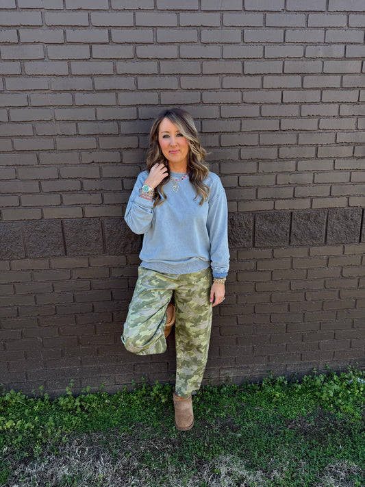 Cager Camo Wide Pants